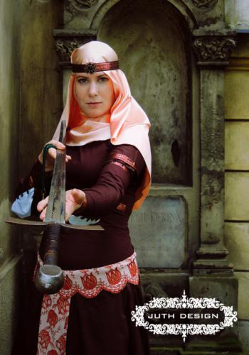 Brunhilde fantasy costume set