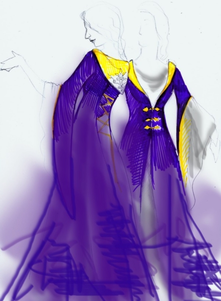 Witnessa gown design